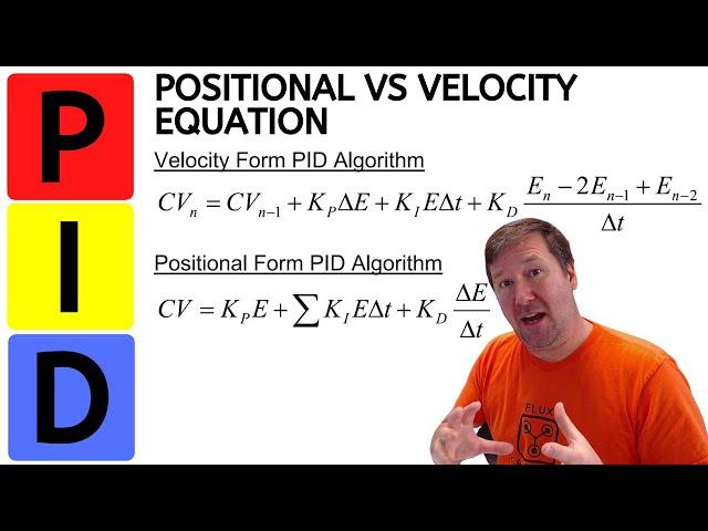 PID Velocity vs Positional Equation - Studio 5000 PIDE Instruction