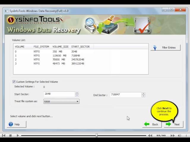 SysInfoTools Windows Data Recovery