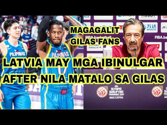 LATVIA MAY MGA IBINULGAR AFTER NILA MATALO SA GILAS