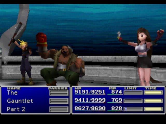 FFVII - How far can I get at level 99 without healing? Part 3