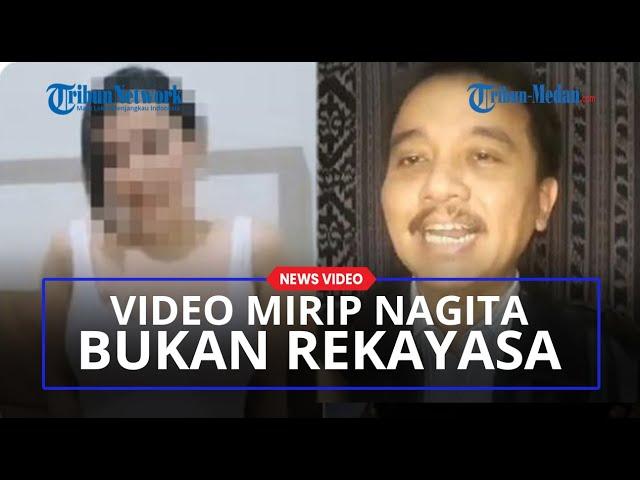 Roy Suryo Akui Video Syur 61 Detik Mirip Nagita Slavina Bukan Rekayasa