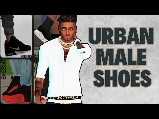 Urban Male Shoes CC Folder  Sims 4