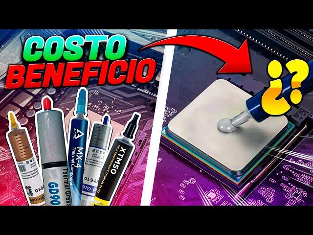 Las Mejores Pastas Termicas Para TU PC Costo Y Beneficio