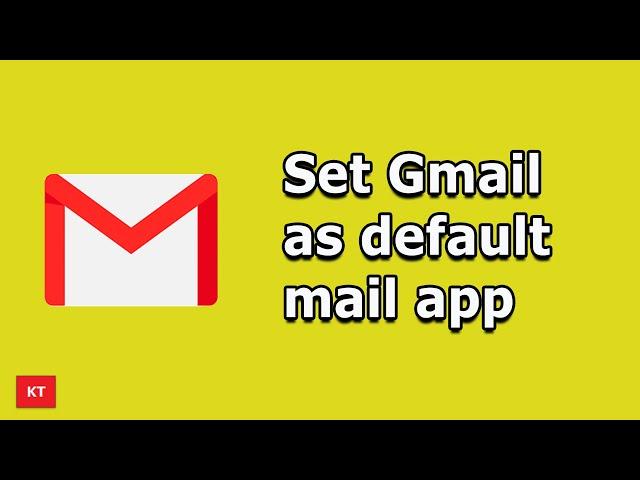 (iOS 14 New Feature) : How to set gmail as default mail app in iPhone