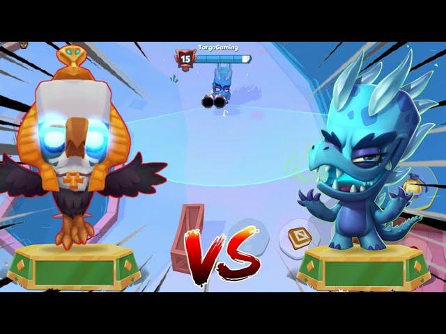 Ice Dragon Donna vs Sandstorm Steve | ZOOBA