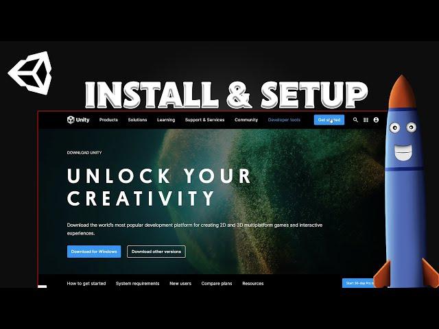 HOW TO INSTALL & SETUP UNITY 2023 | Getting Started With Unity | Learn Unity For Free