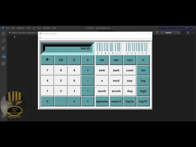 How to Create  Scientific Calculator using Python in Visual Studio Code - Part 2 of 3