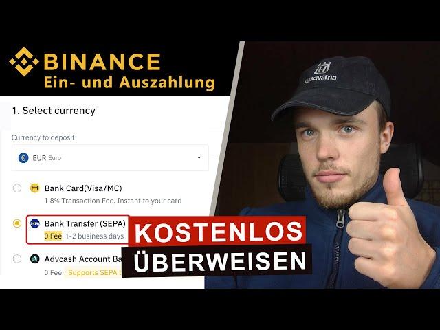 Binance Tutorial  GELD einzahlen und auszahlen (per SEPA) – Anleitung