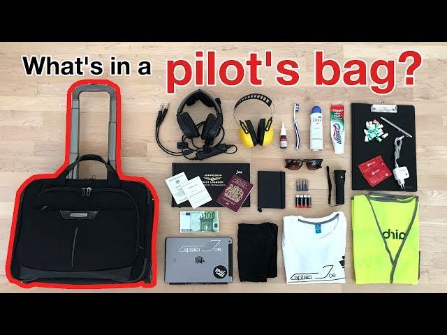 What´s in a PILOT´s BAG? WHAT YOU NEED and what NOT!!!