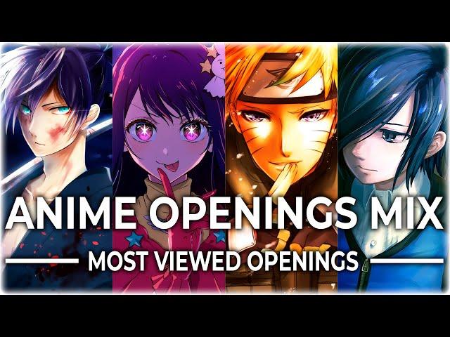 ANIME OPENINGS MIX FULL SONGS [MOST VIEWED ON YOUTUBE]