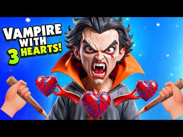 Slaying a VAMPIRE With 3 HEARTS in VR! - Silent Slayer Gameplay