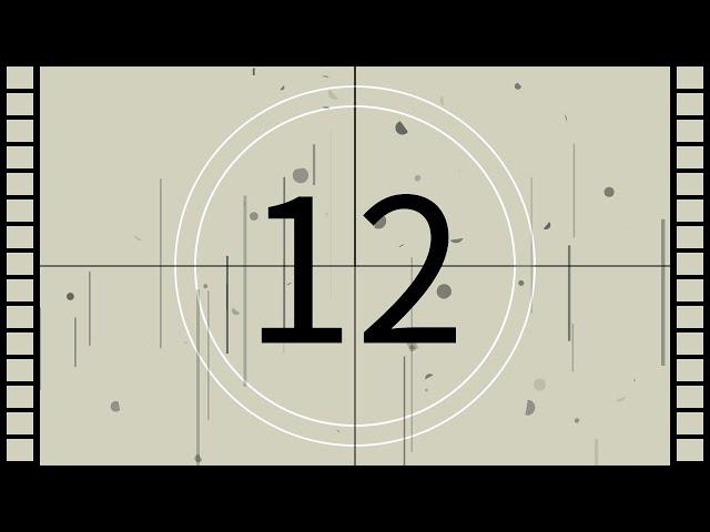 12 seconds Timer ‐ Countdown Classic Movie