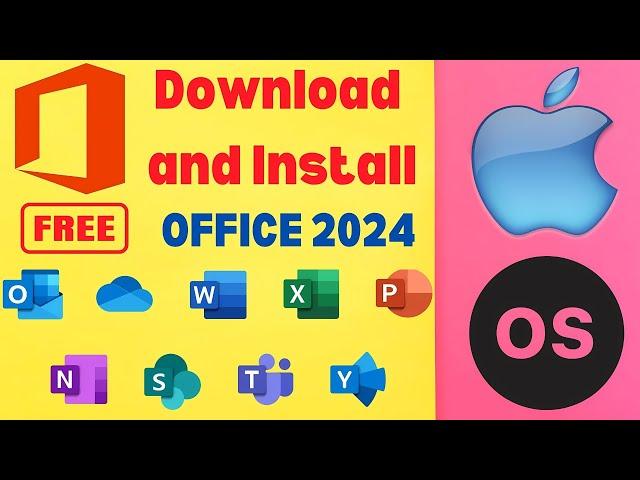 Office 2024 for Mac | Install Office 2024 LTSC on mac| office 2024 mac Download installation