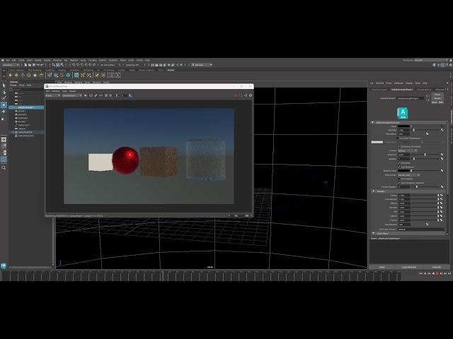 Rendering in Passes in Autodesk Maya 2023