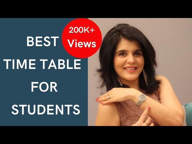 Best Time Table For School & College Students | How to Make 100% Successful Time Table | ChetChat