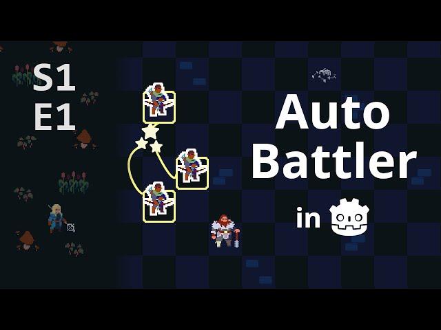 Godot 4 Autobattler Tutorial: TileMapLayers & Particles (season 1, episode 1)