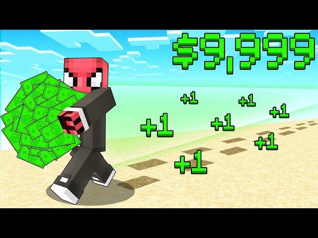 ATTIĞIM HER ADIM = $1 - Minecraft