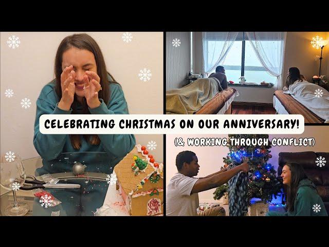 Christmas looked different this year ⎮ anniversary meets christmas vlog