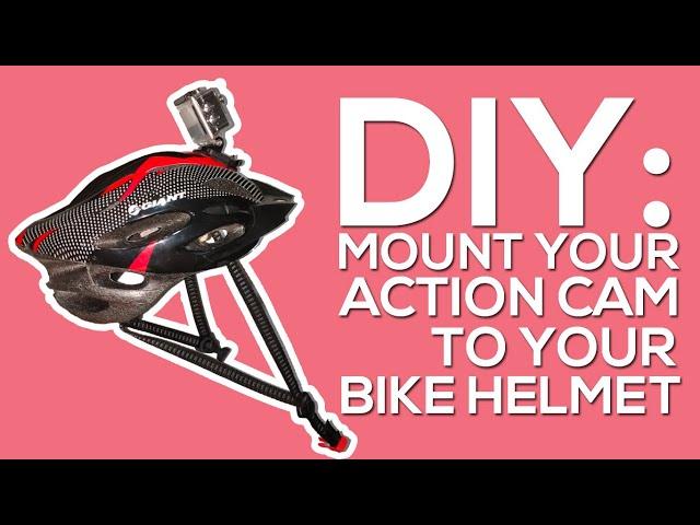 DIY: Mount Your Action Cam to Your Bike Helmet