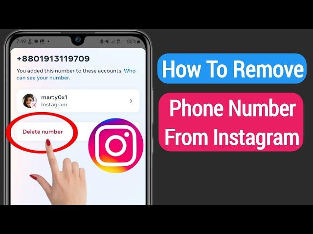 New! How To Remove Phone Number From Instagram (2023) | Deleted Phone Number on Instagram