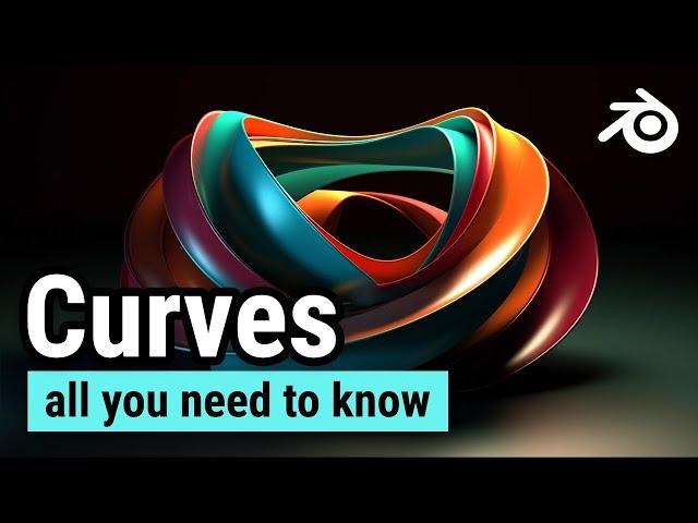 Curves & Curve Modifier in Blender - Beginner Tutorial