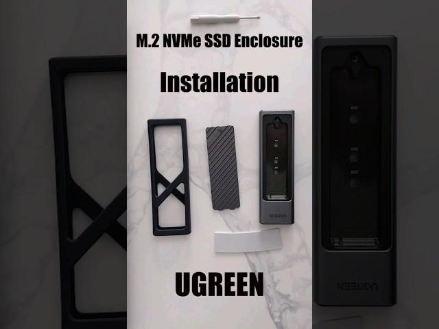 How to Install M.2 NVMe SSD in a Ugreen Enclosure