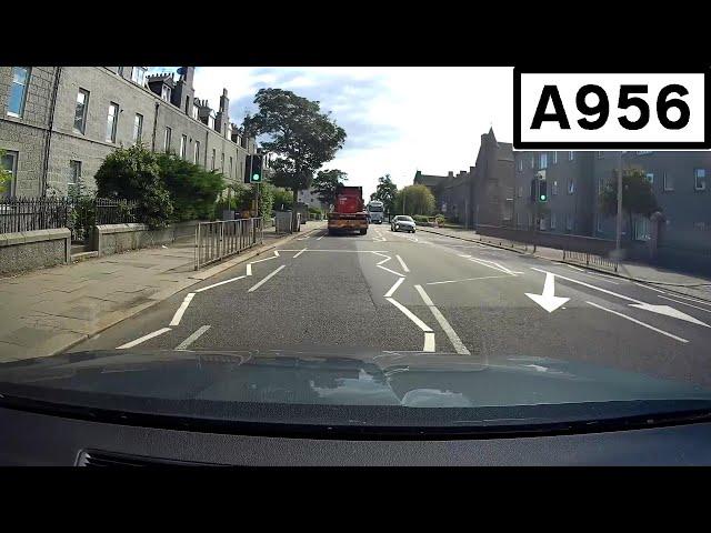 A956 - King Street, Aberdeen - Southbound Part 1