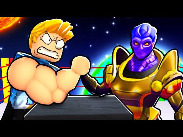 I Finally Beat The Final Boss DR Propulsion in Roblox Arm Wrestle Simulator