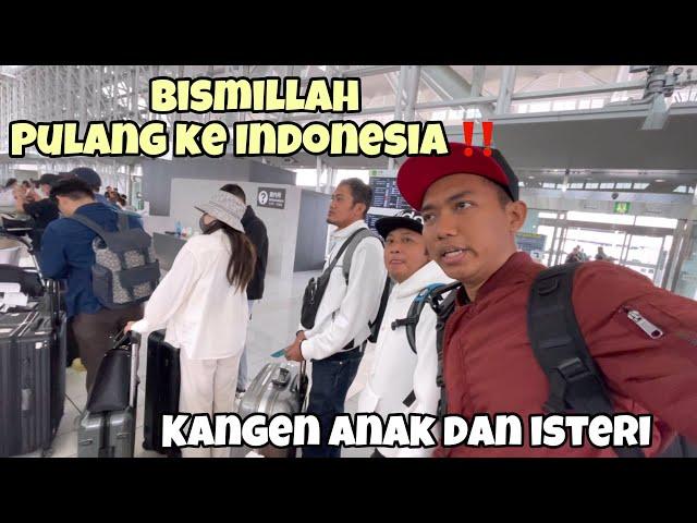 BISMILLAH PULANG KE INDONESIA KANGEN ANAK BOJO ‼️ bajidot tki Jepang