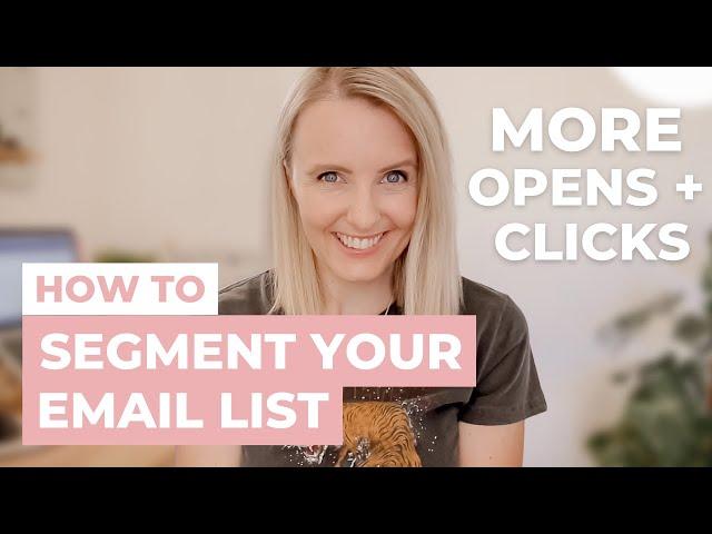 CONVERT MORE CLIENTS With Email List Segmentation  3 Simple Steps