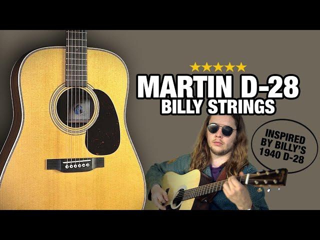 Made for Rapid-Fire Licks – The Billy Strings D-28 from Martin!