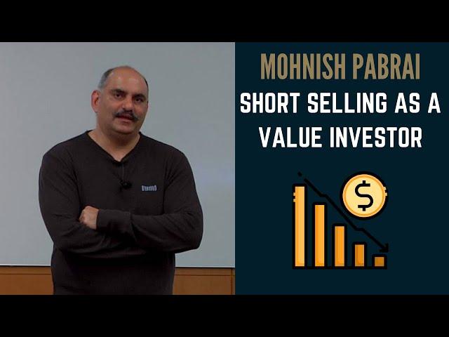 Shorting Stocks As A Value Investor - Mohnish Pabrai