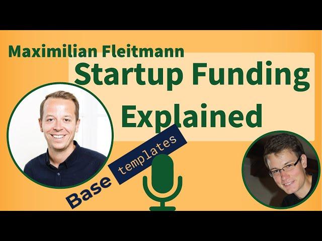 How To Get Funding For Tech Startup - Venture Capital 2023 (Maximilian Fleitmann Interview)