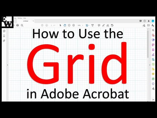 How to Use the Grid in Adobe Acrobat (PC & Mac)