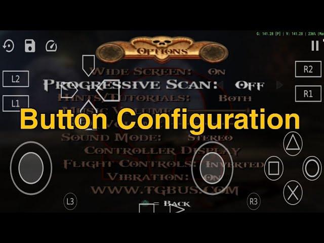 AetherSx2 Configuration - Edit & Add Buttons | AetherSx2 Button Settings