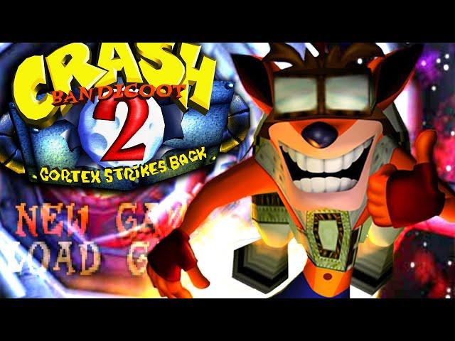 Crash Bandicoot 2: Cortex Strikes Back - Full Game Walkthrough | Road To Crash 4: It's About Time