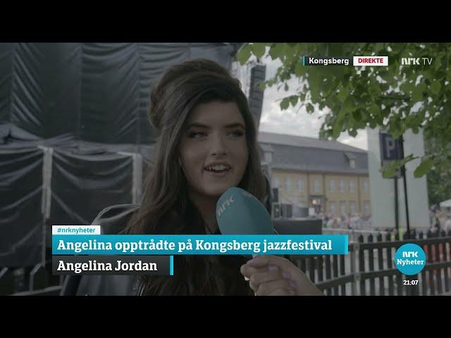 [4K] Angelina Jordan (16) - 7th Heaven and interview - NRK Dagsrevyen 21 - Jul 07, 2022