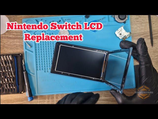 How to replace the LCD screen on a Nintendo Switch