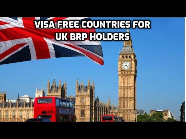 UK BRP Visa Free Countries