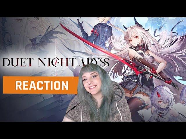 My reaction to the Duet Night Abyss Official Announcement Trailer | GAMEDAME REACTS