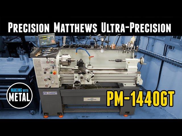 Precision Matthews PM-1440GT Lathe In-Depth Walkthrough and Demo