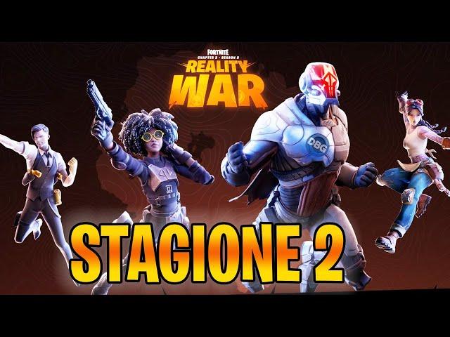 ECCO LA STAGIONE 2 CAPITOLO 3: GUERRA PER LA REALTÀ Fortnite ITA