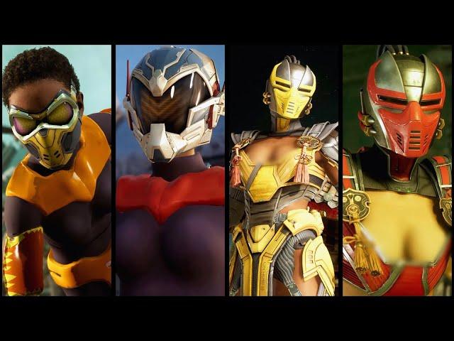 Cyrax & Sektor (Cyber Lin Kuei Initiate & Skimpy) - Skin Mod Showcase - Mortal Kombat 1