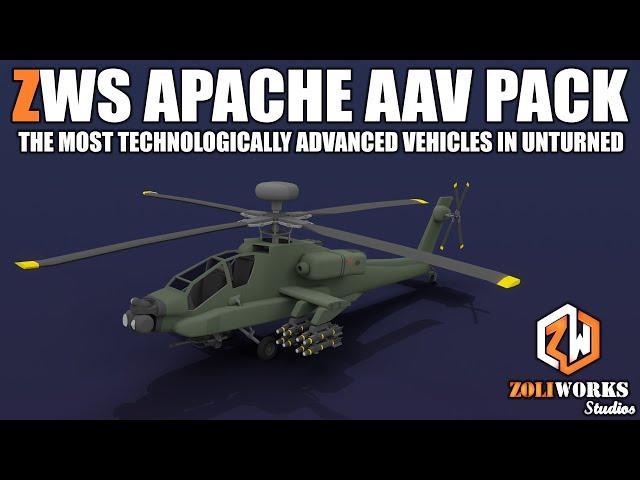 Unturned ZWS Release - Apache Attack Helicopter Pack v1.0