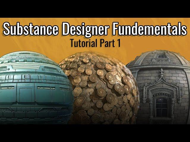 Substance Designer FUNDAMENTALS YOU MUST KNOW (For beginners)