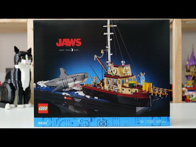 LEGO Ideas 21350 Jaws - LEGO Speed Build