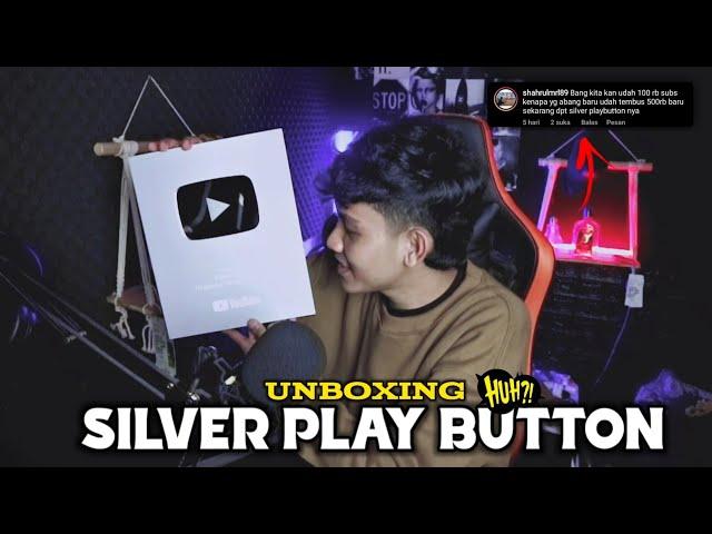 Unboxing SILVER PLAY BUTTON Fandy 3996