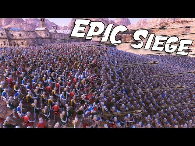 UEBS NEW Persians!  300 Spartans vs 10000 Persians (Ultimate Epic Battle Simulator Gameplay)
