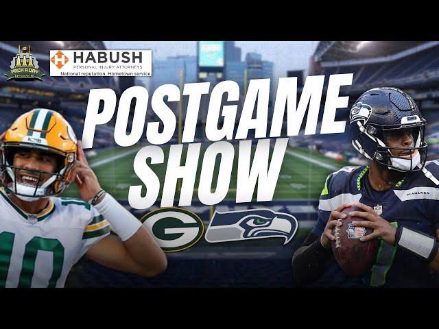 Packers/Seahawks Postgame Show - IT'S VICTORY MONDAY!!!