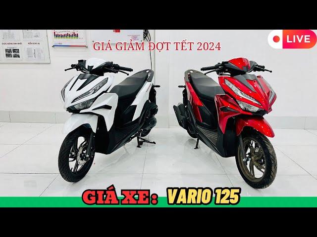 Giá xe Vario 125 mới nhất, giảm giá tết 2024 tại honda hồng đức 10